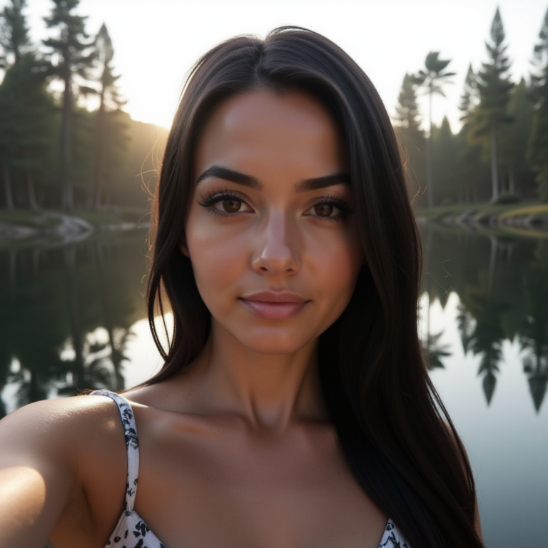 a_woman_with_light_skin_and_straight_dark_hair_standing_at_the_edge_of_a_calm_lake_during_the_golde_pw61d59wyhk7a2jtjtku_2